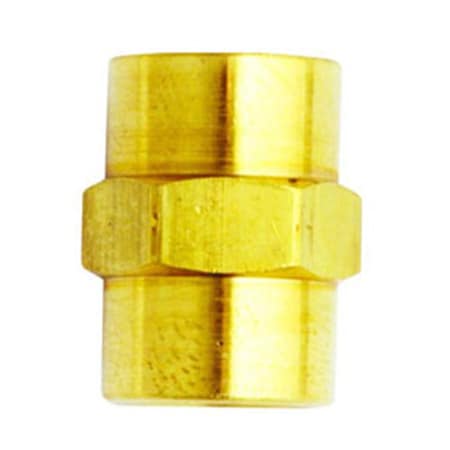 Milton S643 Female Hexagon Brass Fittings and Coupling- 0.25 in. NPT S-643